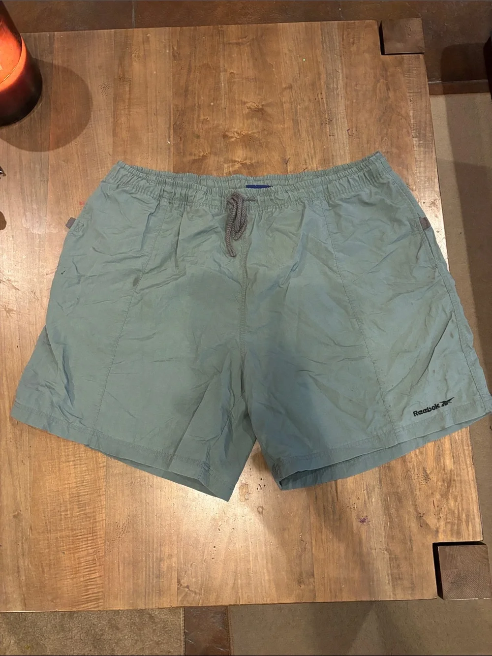 Reebok Men’s Sage Green Swim Trunks